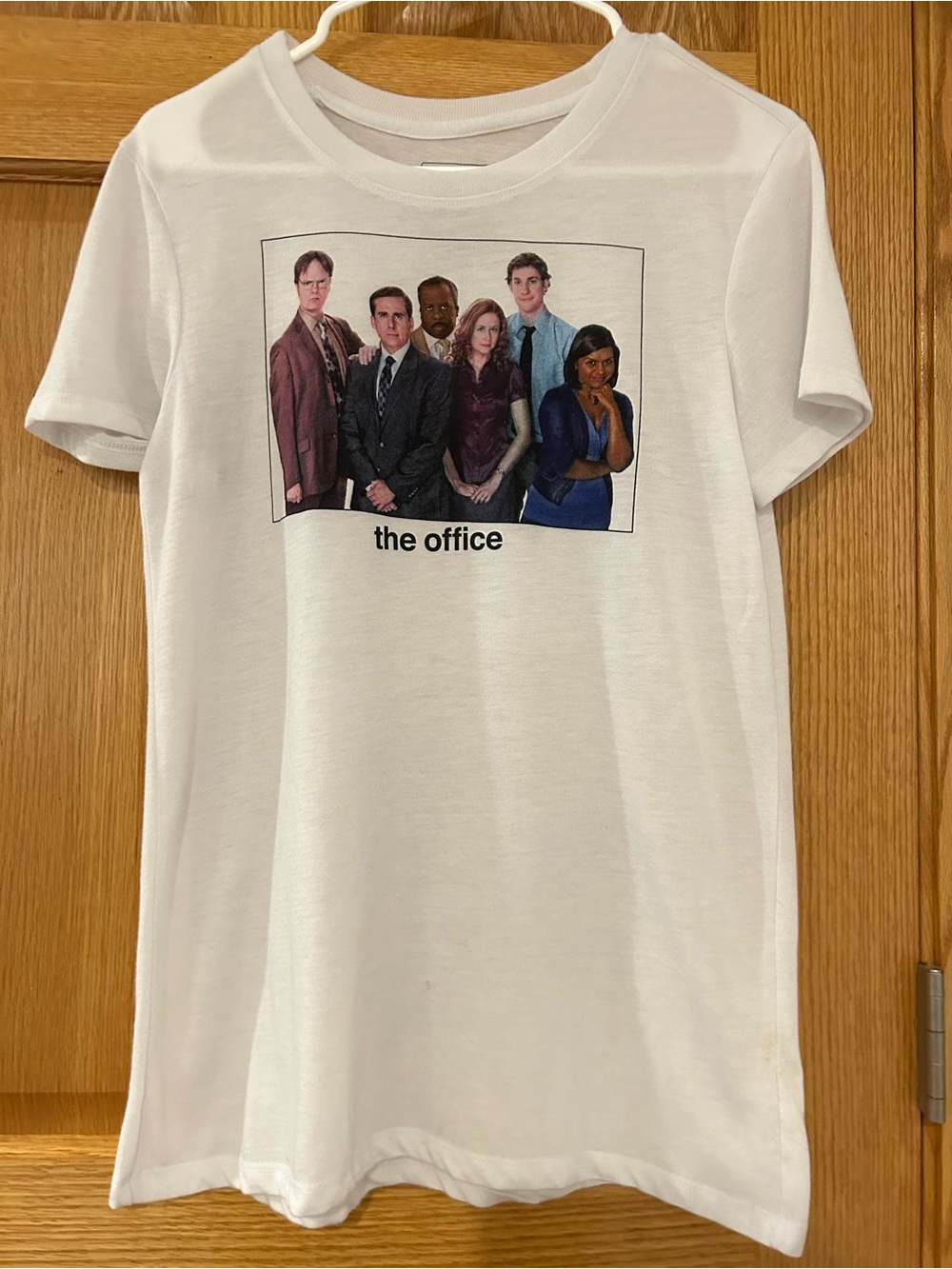 White 'The Office' Graphic Short Sleeve Tee